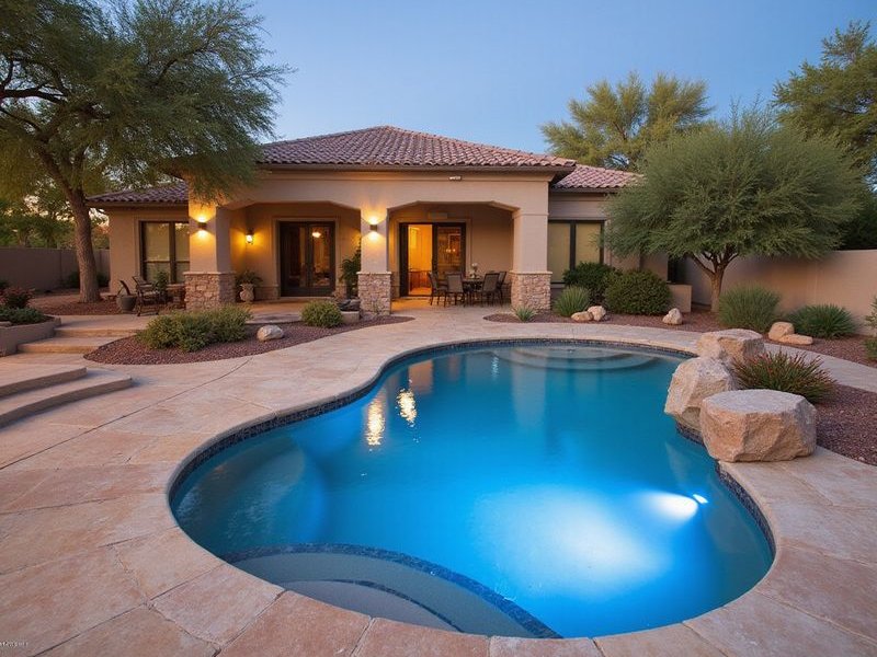 Pool Tile Replacement project 3