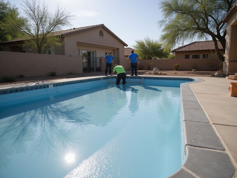 Pool Resurfacing project 4