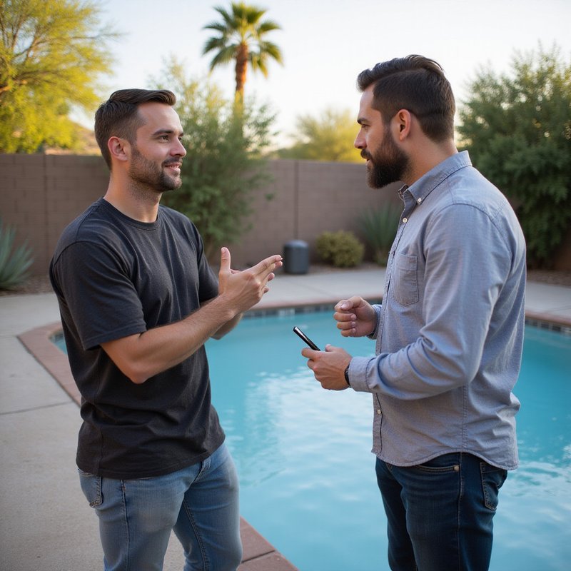 David Resurface team providing honest consultation